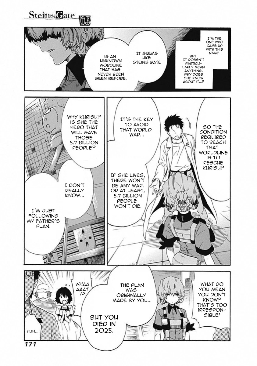 Steins;Gate - Aishin Meizu no Babel Chapter 14 page 20 - Chapter 14: August, 21, 2010: 1