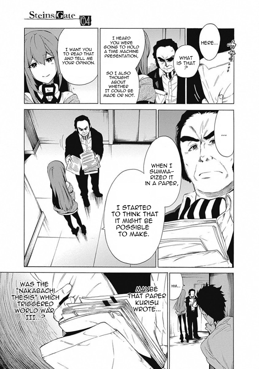 Steins;Gate - Aishin Meizu no Babel Chapter 15 page 16 - Chapter 15: July, 28, 2010