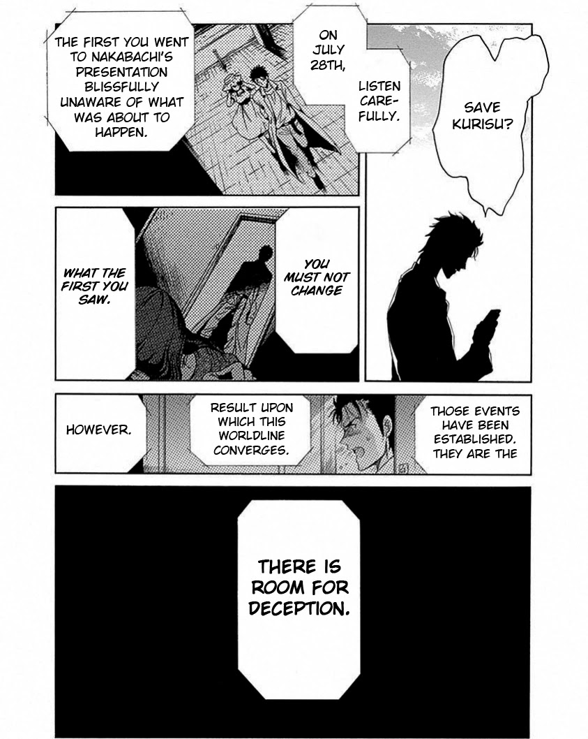 Steins;Gate - Aishin Meizu no Babel Chapter 17 page 12 - Chapter 17: 1.130205 - 1