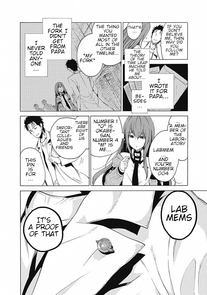 Steins;Gate - Aishin Meizu no Babel Chapter 19 page 22 - Chapter 19: September 21, 2010 [END]