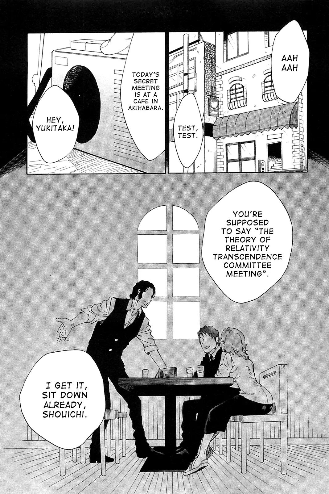 Steins;Gate - Aishin Meizu no Babel Chapter 4 page 3 - Chapter 4: October 3rd 1994