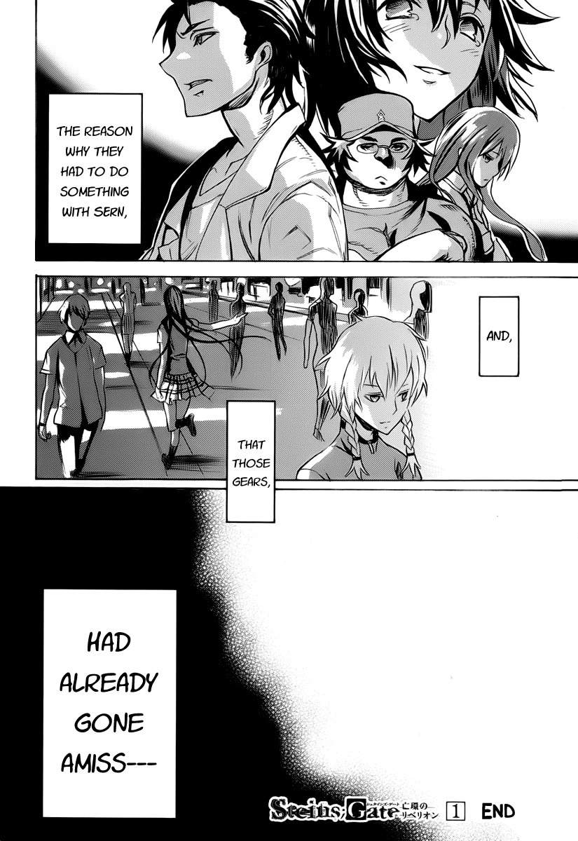 Steins;Gate - Boukan no Rebellion Chapter 6 page 25 - Chapter 6: Versprechen (Promise)