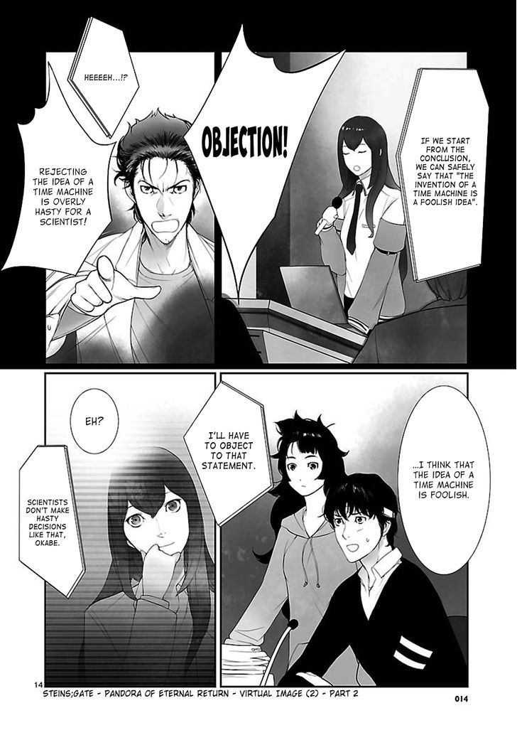 Steins;Gate - Eigou Kaiki no Pandora Chapter 2.5 page 1 - Chapter 2.5 : Virtual Image - 2 (Part 2)