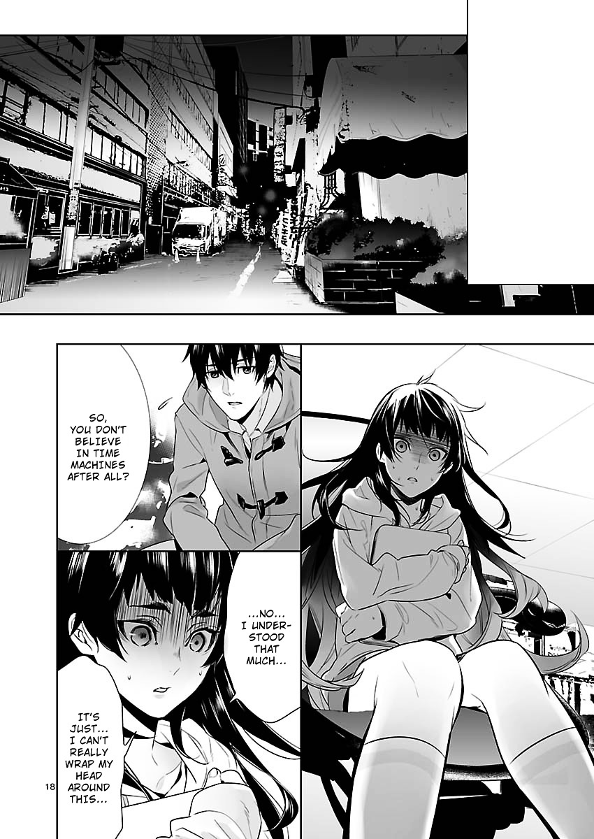 Steins;Gate - Eigou Kaiki no Pandora Chapter 8 page 18 - Chapter 8 : Night Walker - 1