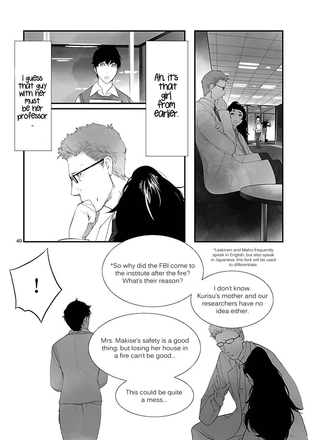 Steins;Gate - Heiji Kyokusen no Epigraph Chapter 3 page 40 - Chapter 3