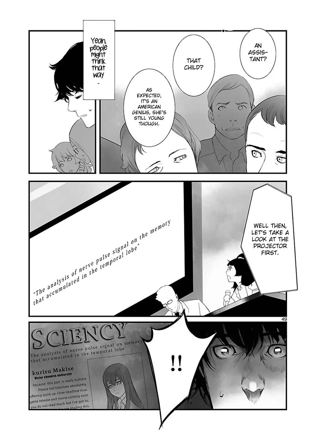 Steins;Gate - Heiji Kyokusen no Epigraph Chapter 3 page 49 - Chapter 3