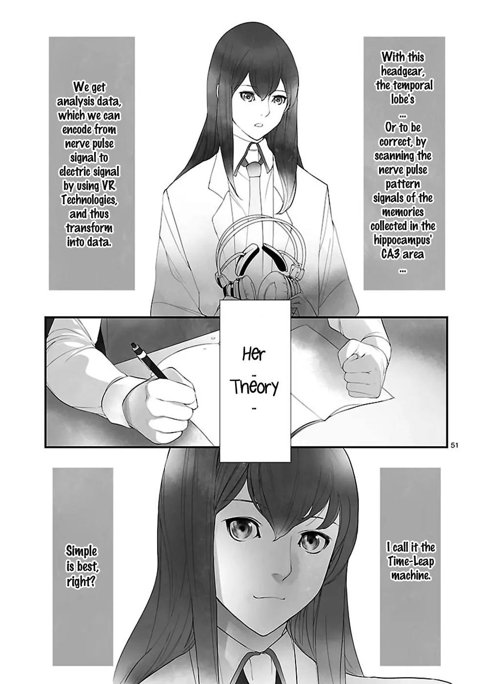 Steins;Gate - Heiji Kyokusen no Epigraph Chapter 3 page 51 - Chapter 3
