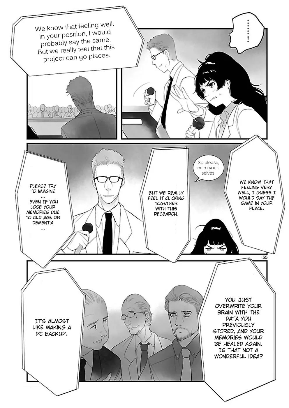 Steins;Gate - Heiji Kyokusen no Epigraph Chapter 3 page 55 - Chapter 3