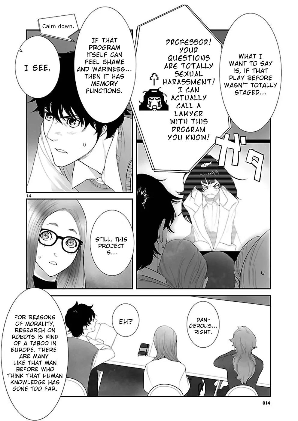 Steins;Gate - Heiji Kyokusen no Epigraph Chapter 4 page 14 - Chapter 4: Valley of Hinnom - 1
