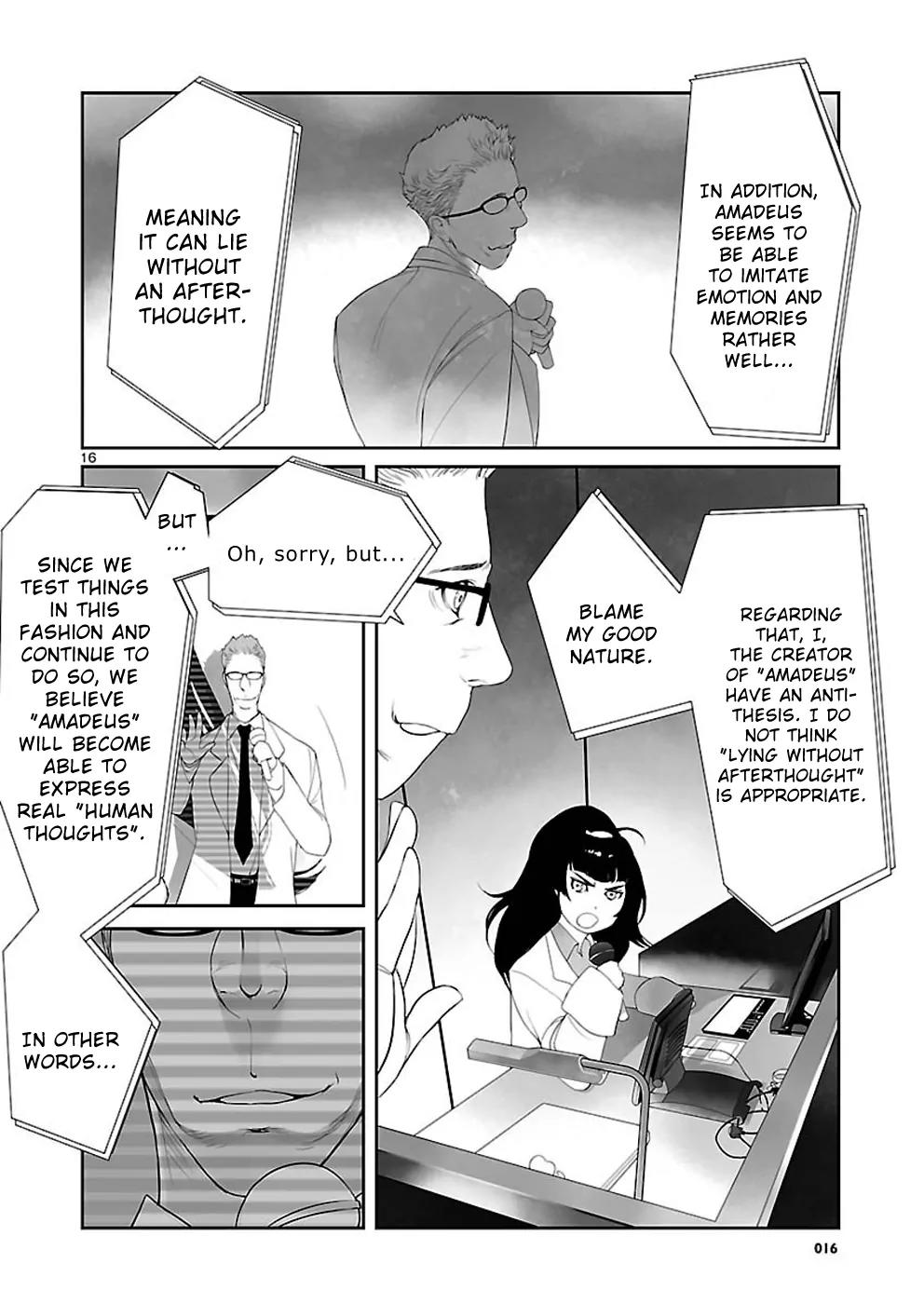 Steins;Gate - Heiji Kyokusen no Epigraph Chapter 4 page 16 - Chapter 4: Valley of Hinnom - 1