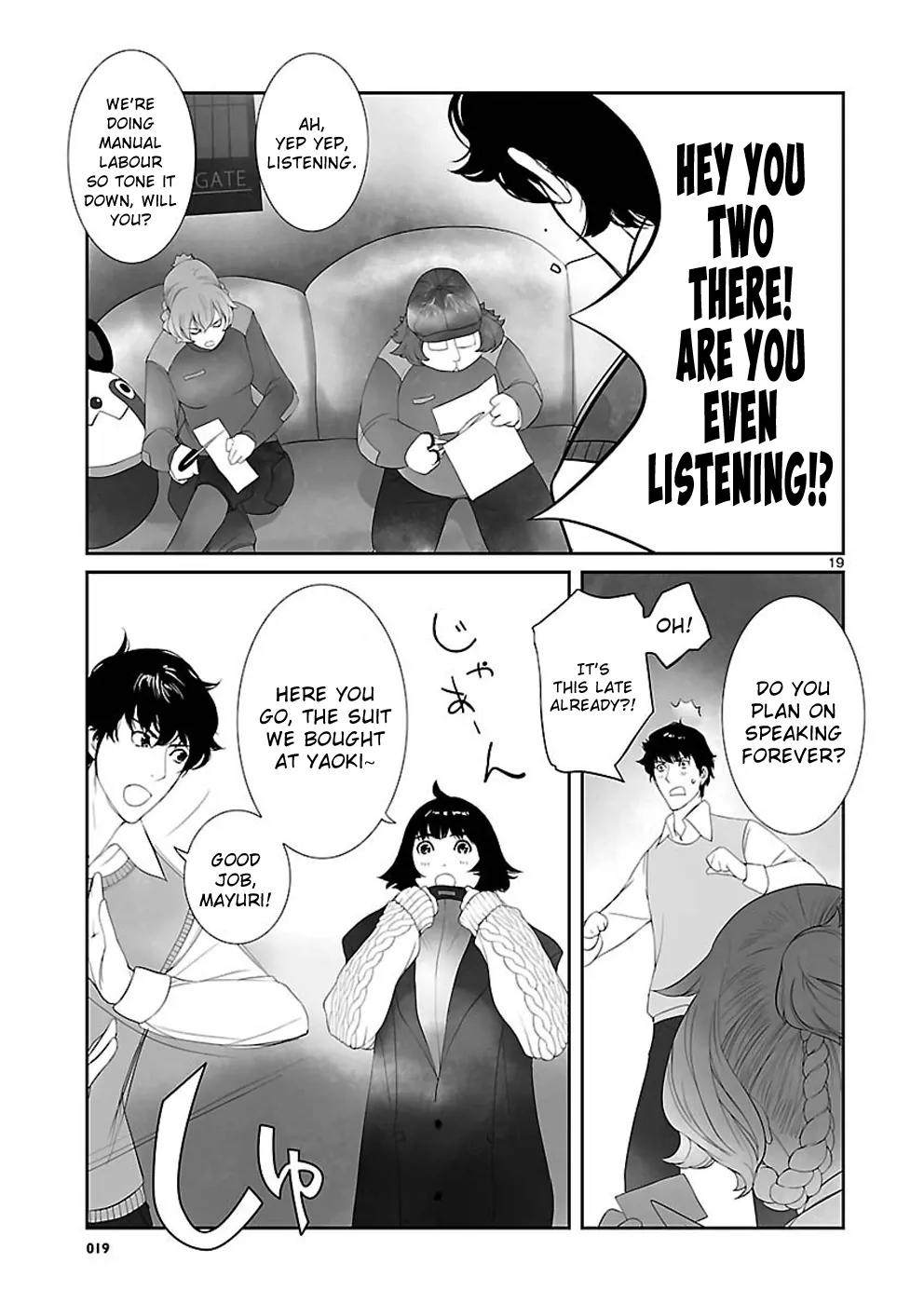 Steins;Gate - Heiji Kyokusen no Epigraph Chapter 4 page 19 - Chapter 4: Valley of Hinnom - 1