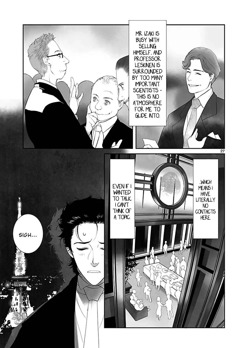 Steins;Gate - Heiji Kyokusen no Epigraph Chapter 4 page 27 - Chapter 4: Valley of Hinnom - 1