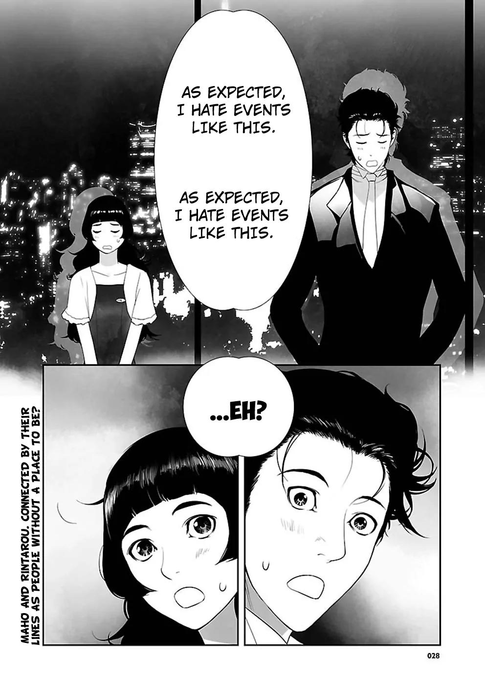 Steins;Gate - Heiji Kyokusen no Epigraph Chapter 4 page 28 - Chapter 4: Valley of Hinnom - 1