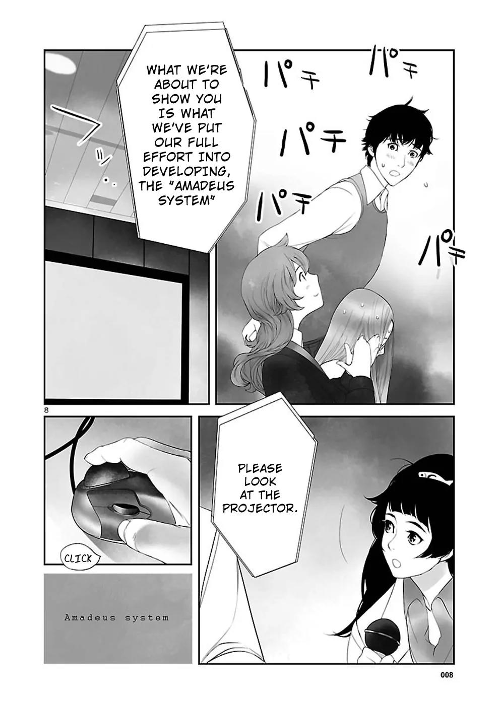 Steins;Gate - Heiji Kyokusen no Epigraph Chapter 4 page 8 - Chapter 4: Valley of Hinnom - 1