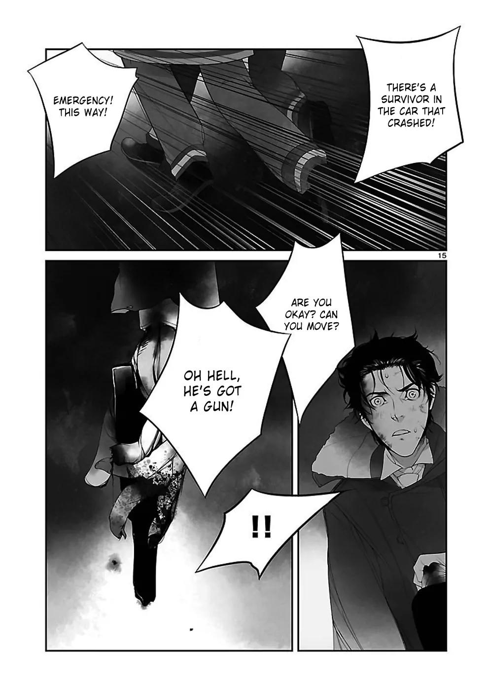 Steins;Gate - Heiji Kyokusen no Epigraph Chapter 7 page 15 - Chapter 7: Valley of Hinnom - 4 [End]