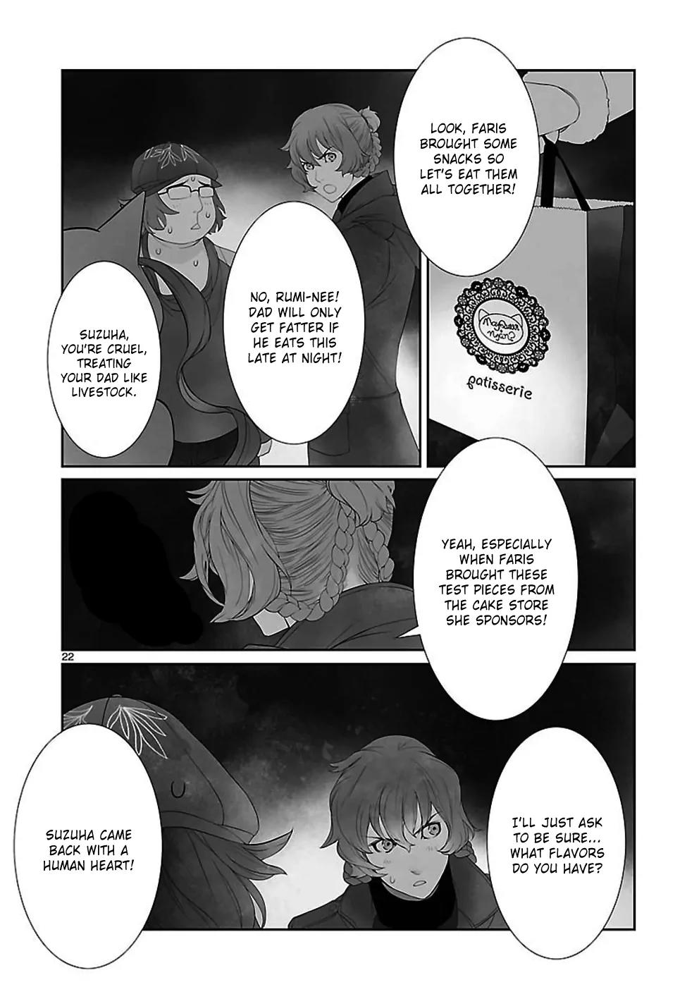 Steins;Gate - Heiji Kyokusen no Epigraph Chapter 7 page 22 - Chapter 7: Valley of Hinnom - 4 [End]