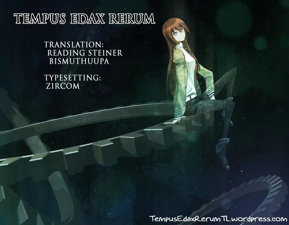 Steins;Gate - Heiji Kyokusen no Epigraph Chapter 7 page 33 - Chapter 7: Valley of Hinnom - 4 [End]