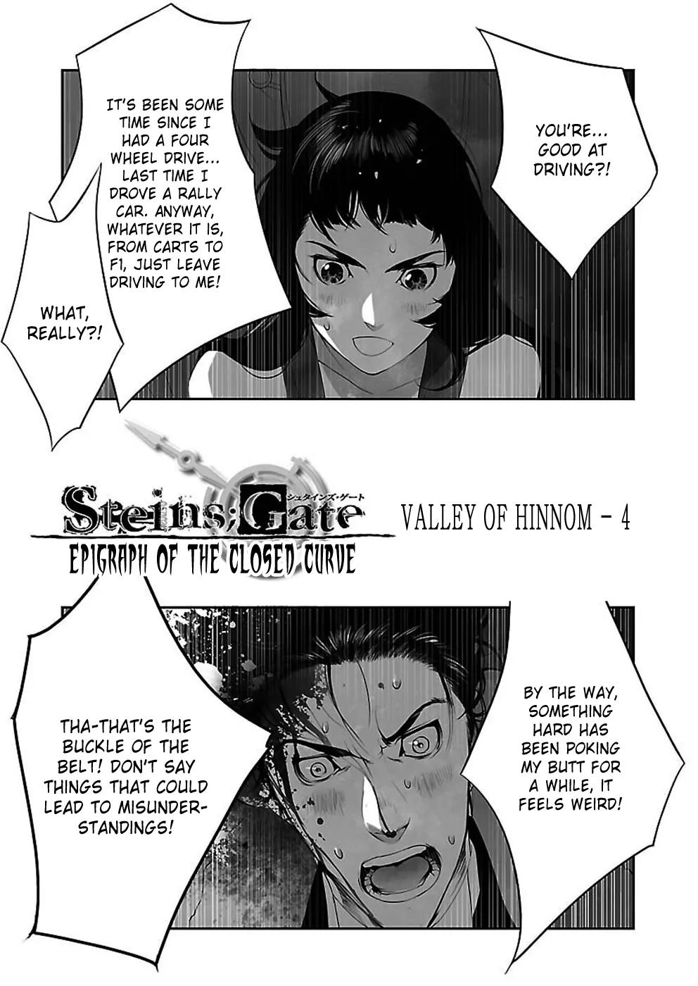 Steins;Gate - Heiji Kyokusen no Epigraph Chapter 7 page 4 - Chapter 7: Valley of Hinnom - 4 [End]
