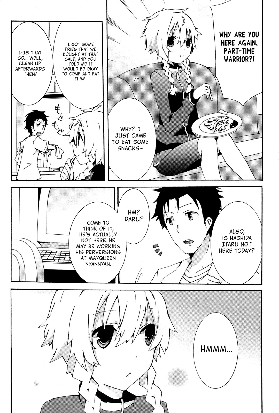 Steins;Gate - Hiyoku Renri no Future Honey Chapter 1.2 page 21 - Chapter 1 v2 : Chapter 1