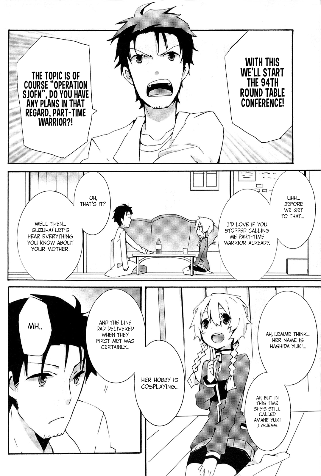 Steins;Gate - Hiyoku Renri no Future Honey Chapter 3.2 page 2 - Chapter 3 v2 : Chapter 3