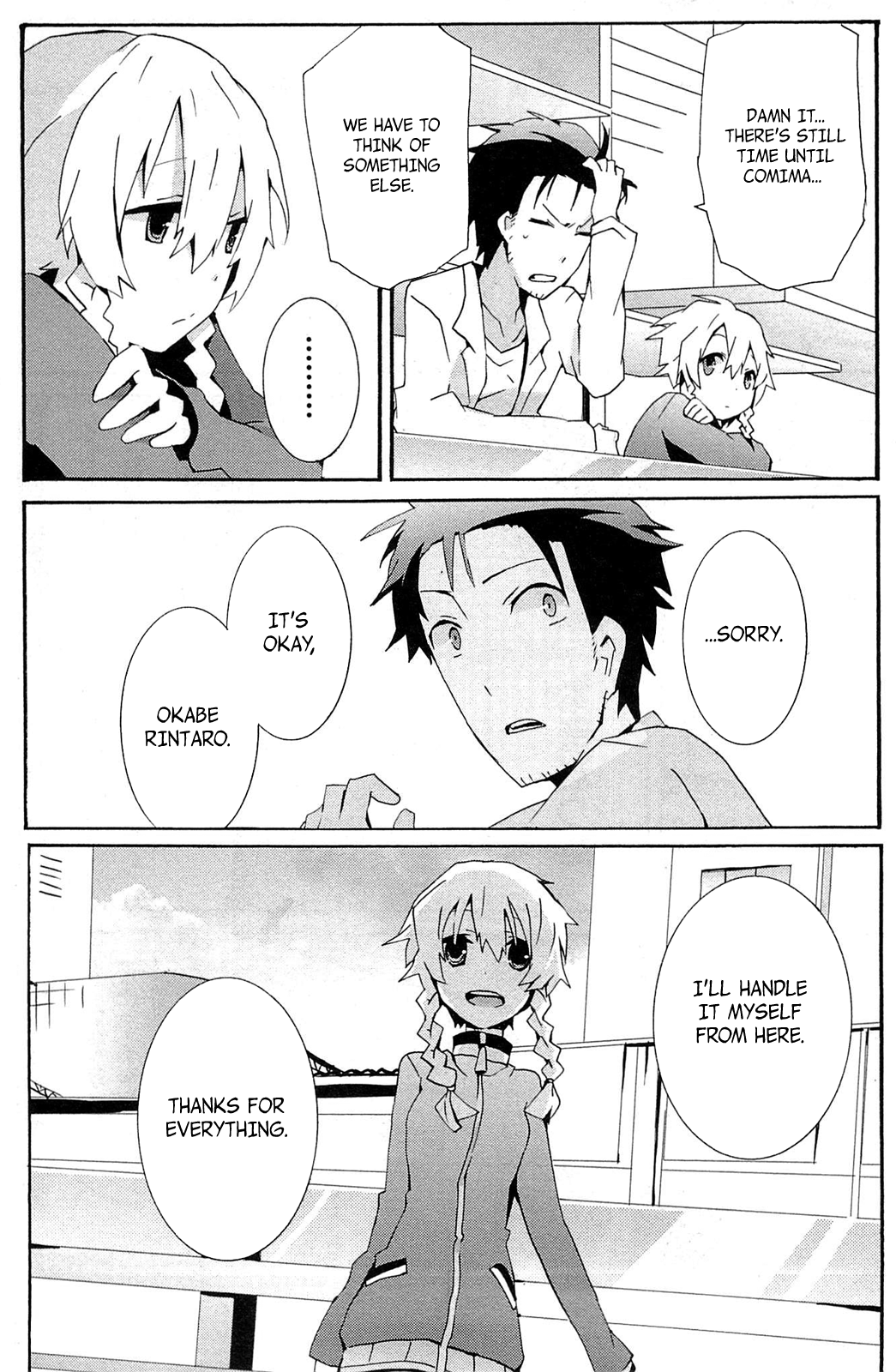Steins;Gate - Hiyoku Renri no Future Honey Chapter 3.2 page 24 - Chapter 3 v2 : Chapter 3