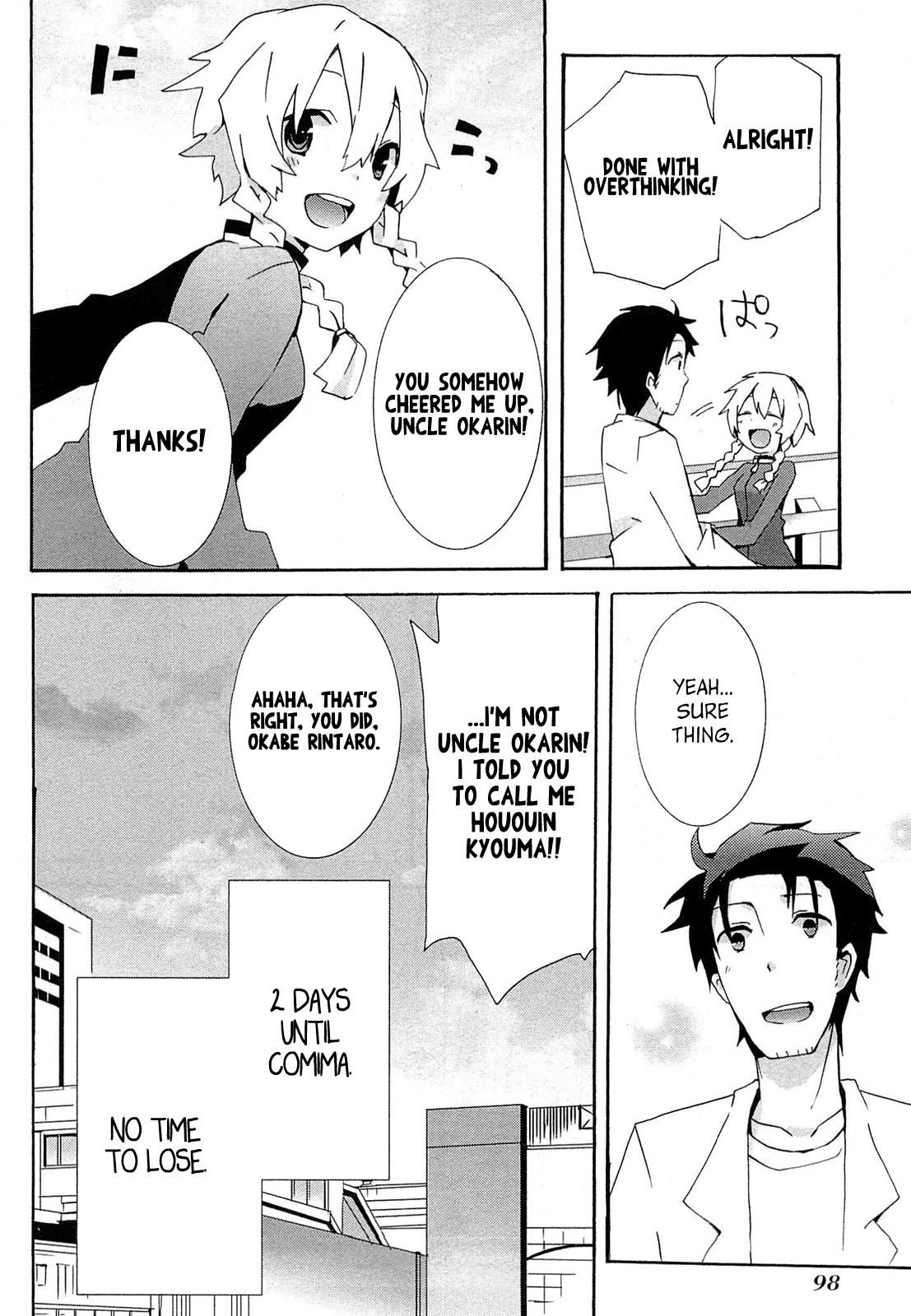 Steins;Gate - Hiyoku Renri no Future Honey Chapter 3.2 page 30 - Chapter 3 v2 : Chapter 3