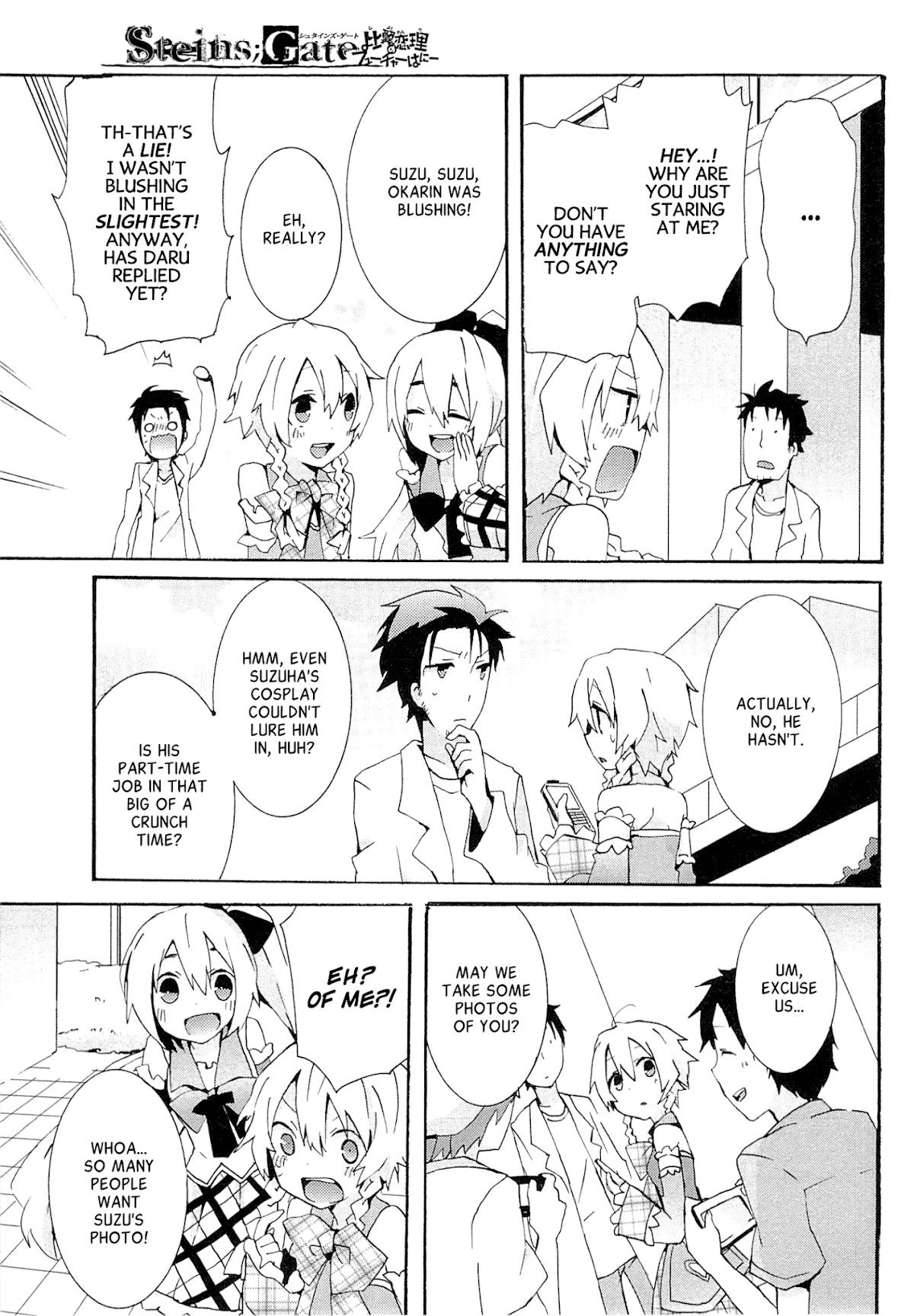 Steins;Gate - Hiyoku Renri no Future Honey Chapter 4 page 27 - Chapter 4 : Chapter 4