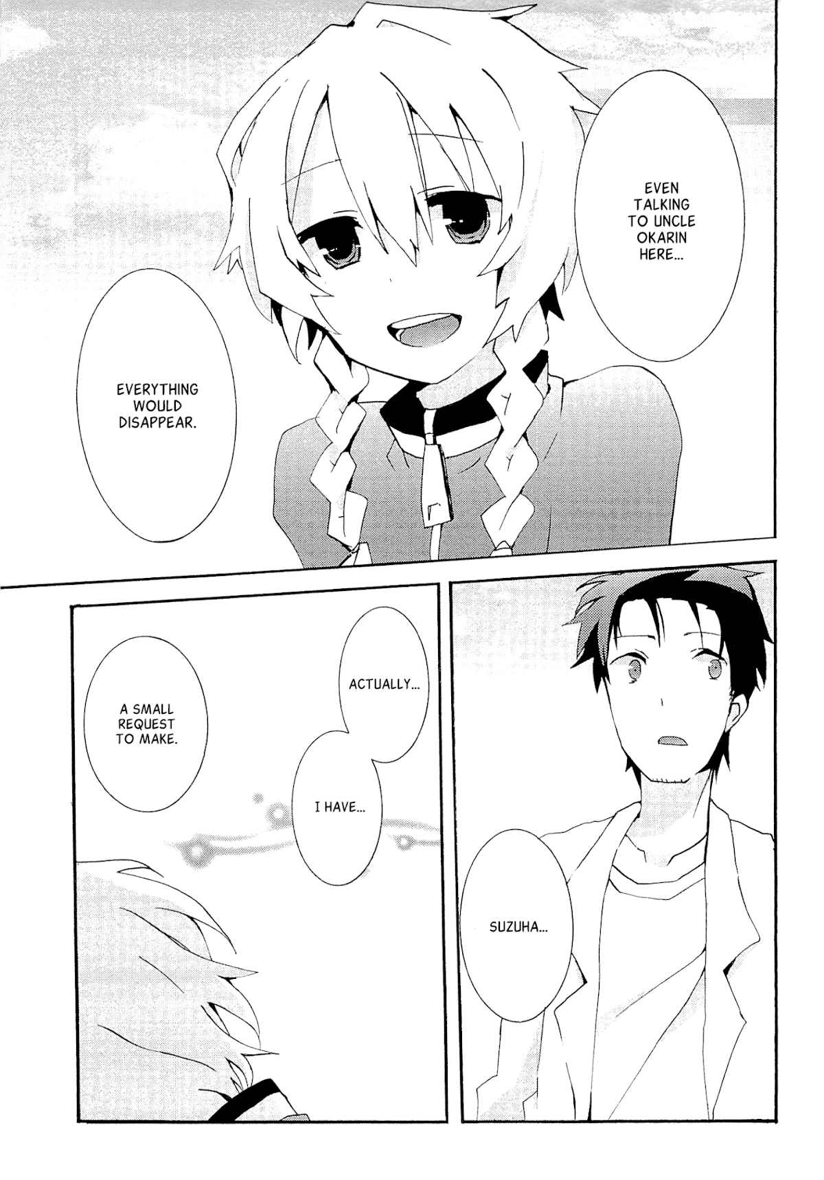 Steins;Gate - Hiyoku Renri no Future Honey Chapter 4 page 33 - Chapter 4 : Chapter 4