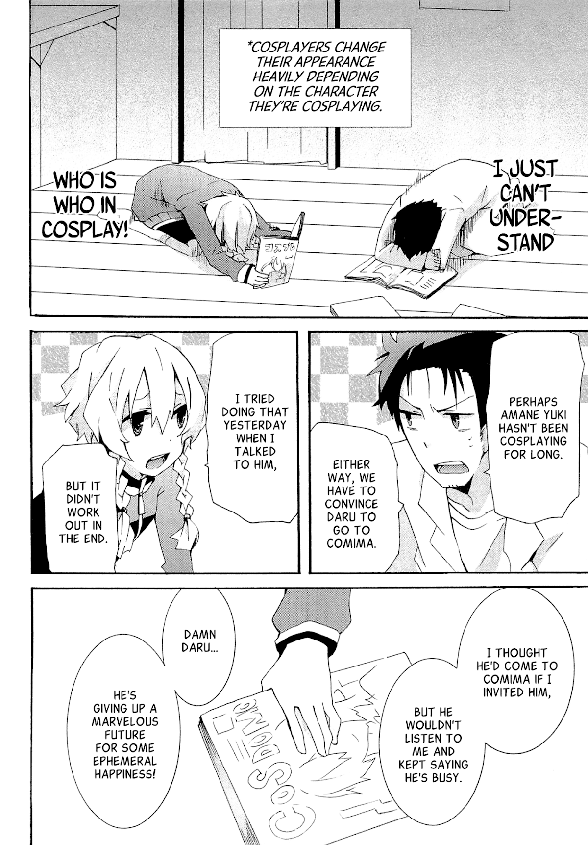 Steins;Gate - Hiyoku Renri no Future Honey Chapter 4 page 4 - Chapter 4 : Chapter 4