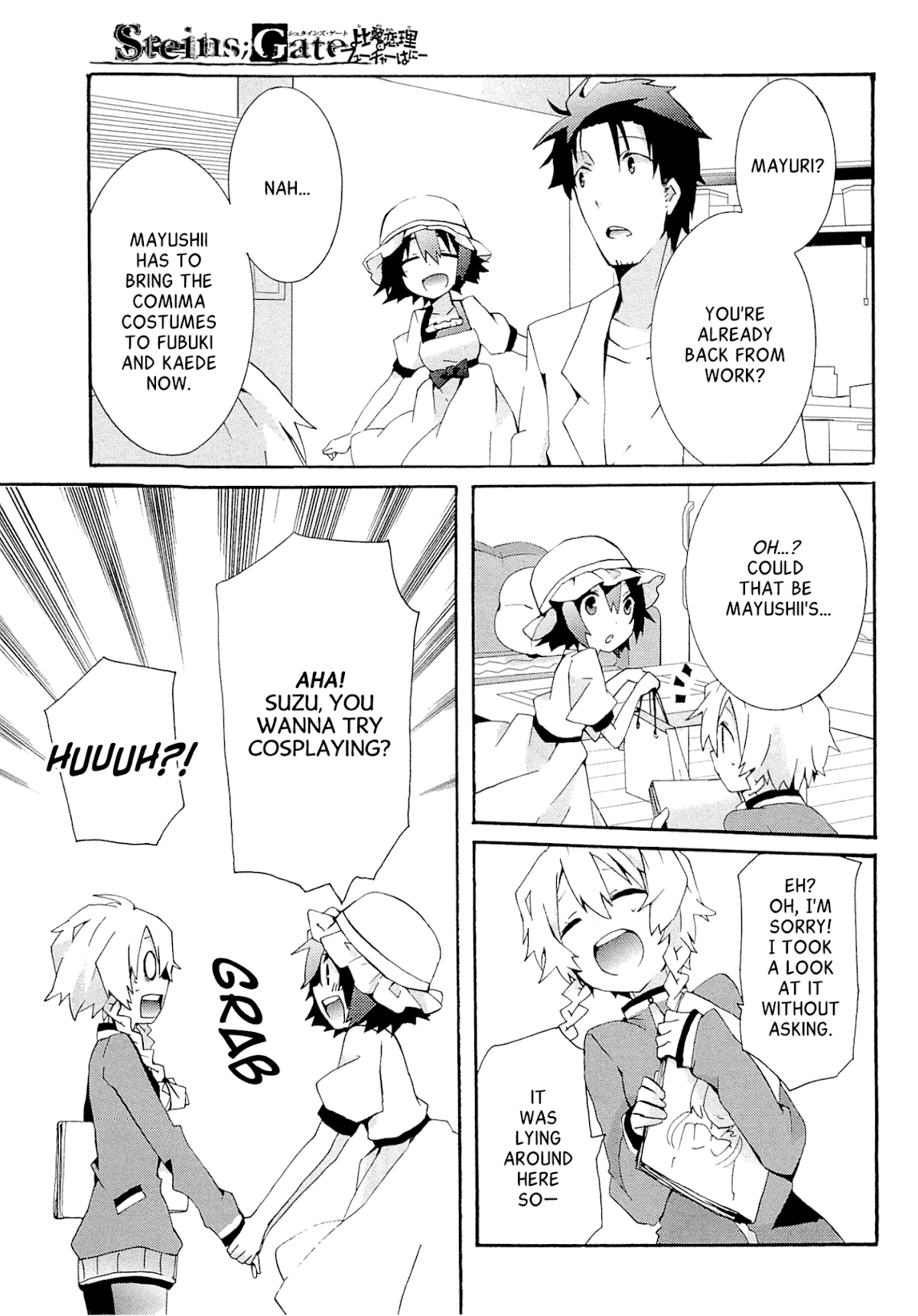 Steins;Gate - Hiyoku Renri no Future Honey Chapter 4 page 7 - Chapter 4 : Chapter 4