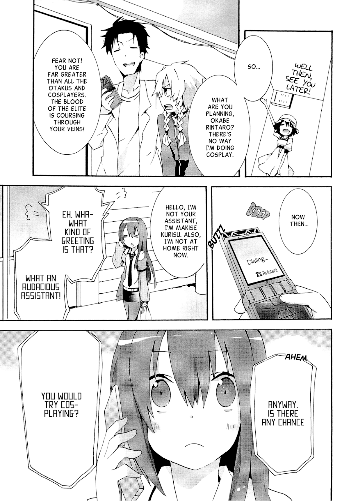 Steins;Gate - Hiyoku Renri no Future Honey Chapter 4 page 9 - Chapter 4 : Chapter 4