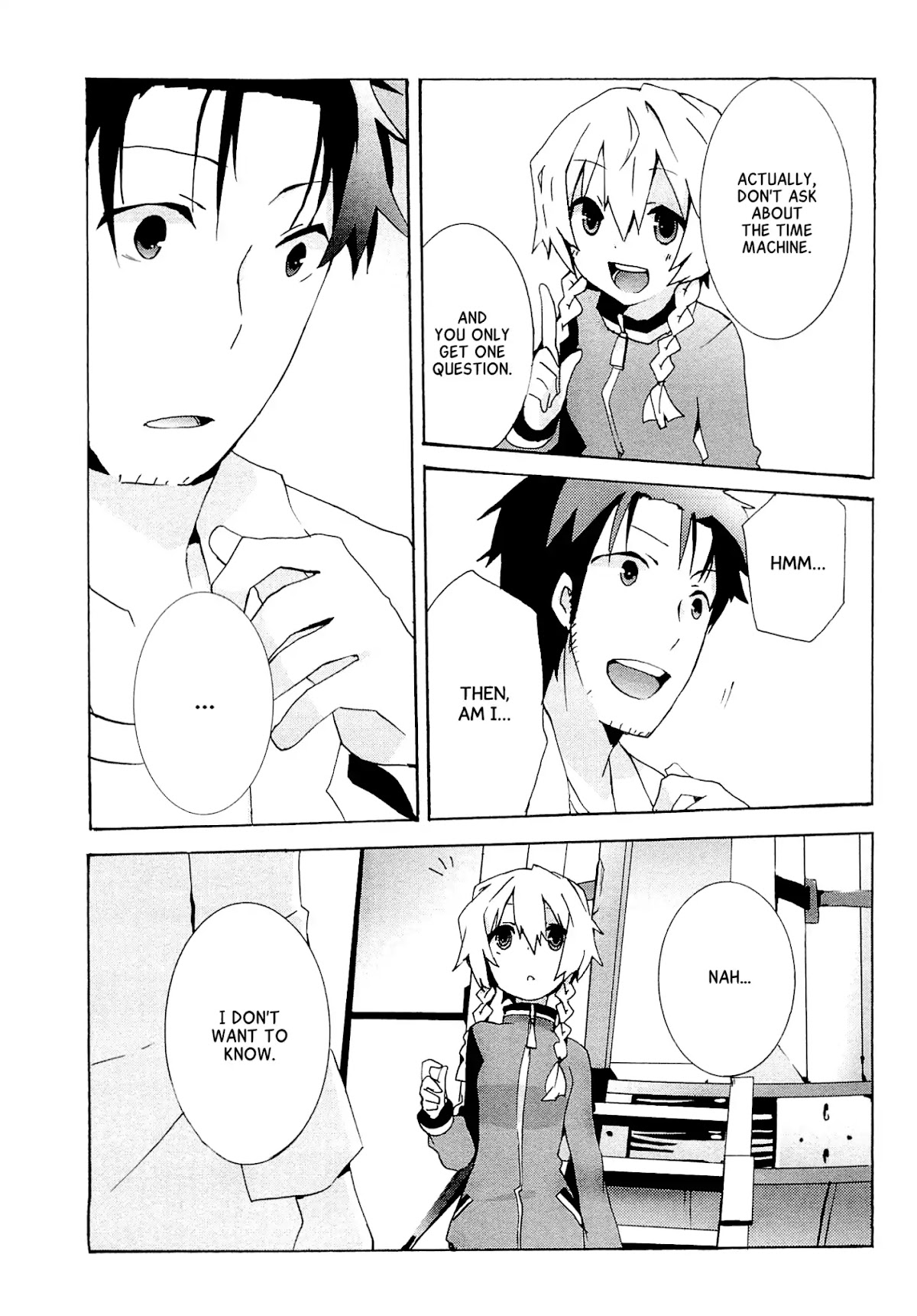 Steins;Gate - Hiyoku Renri no Future Honey Chapter 5 page 28 - Chapter 5 [END]