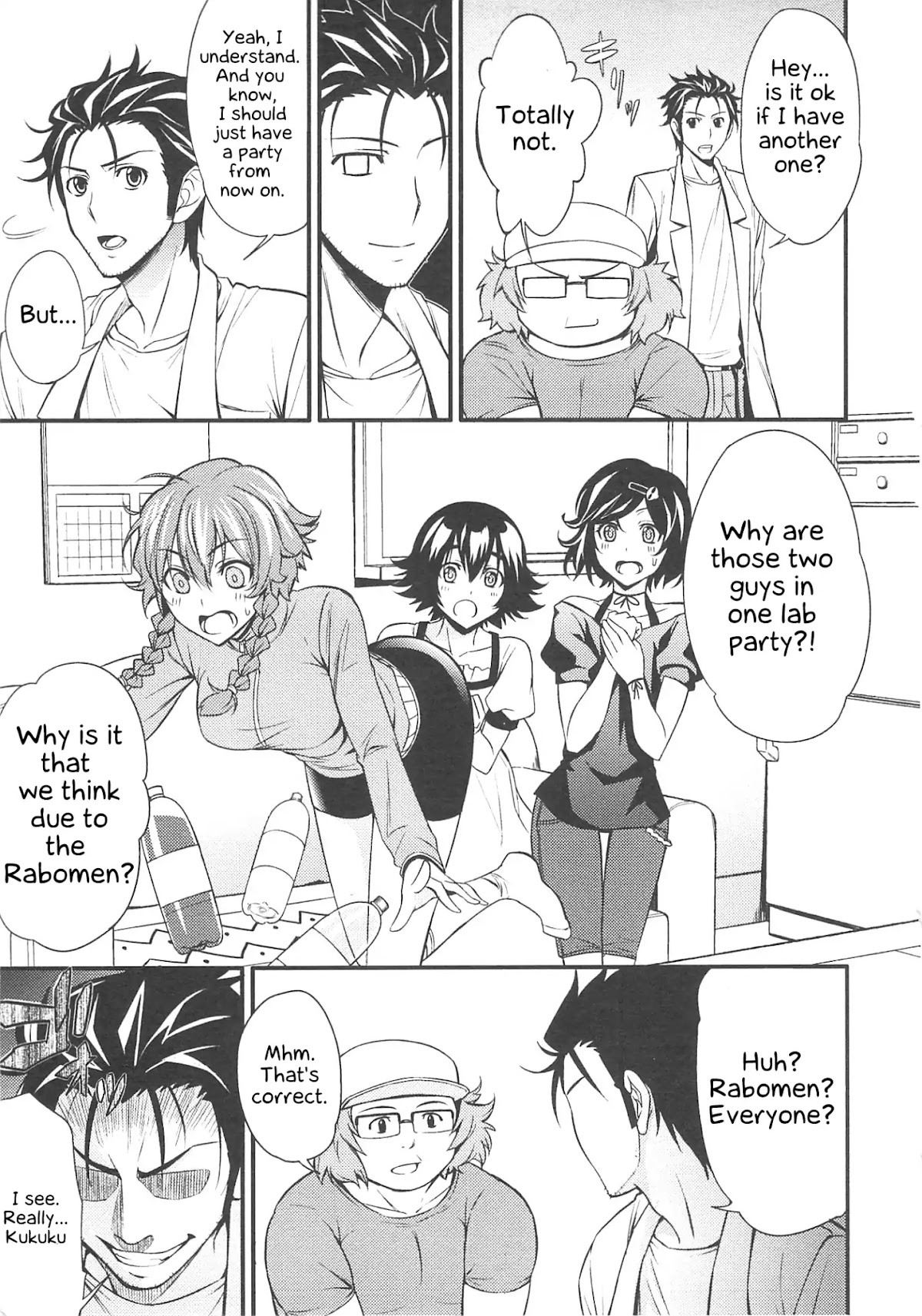 Steins;Gate - Hiyoku Renri + Nyan² Crisis ☆ Chapter 1 page 11 - Chapter 1