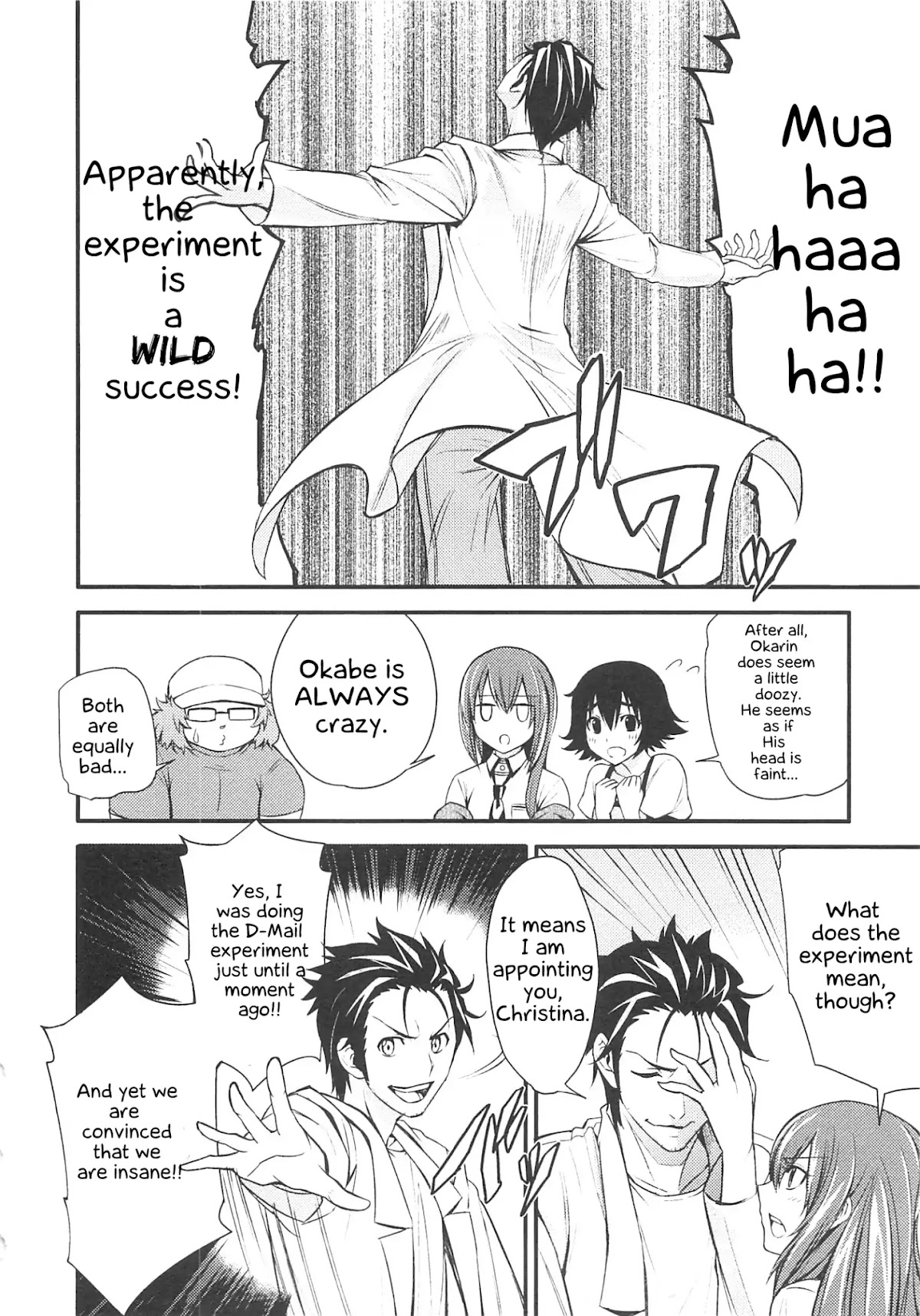 Steins;Gate - Hiyoku Renri + Nyan² Crisis ☆ Chapter 1 page 12 - Chapter 1