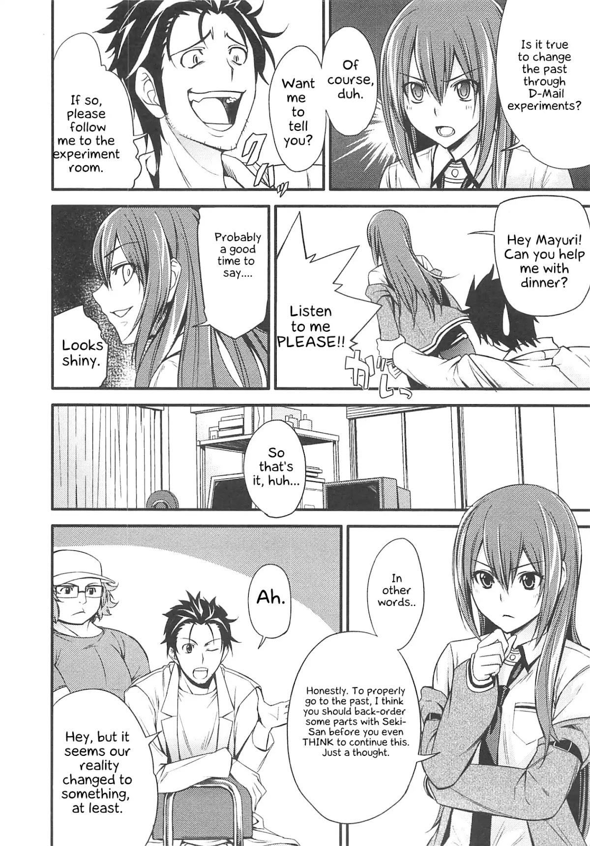Steins;Gate - Hiyoku Renri + Nyan² Crisis ☆ Chapter 1 page 14 - Chapter 1