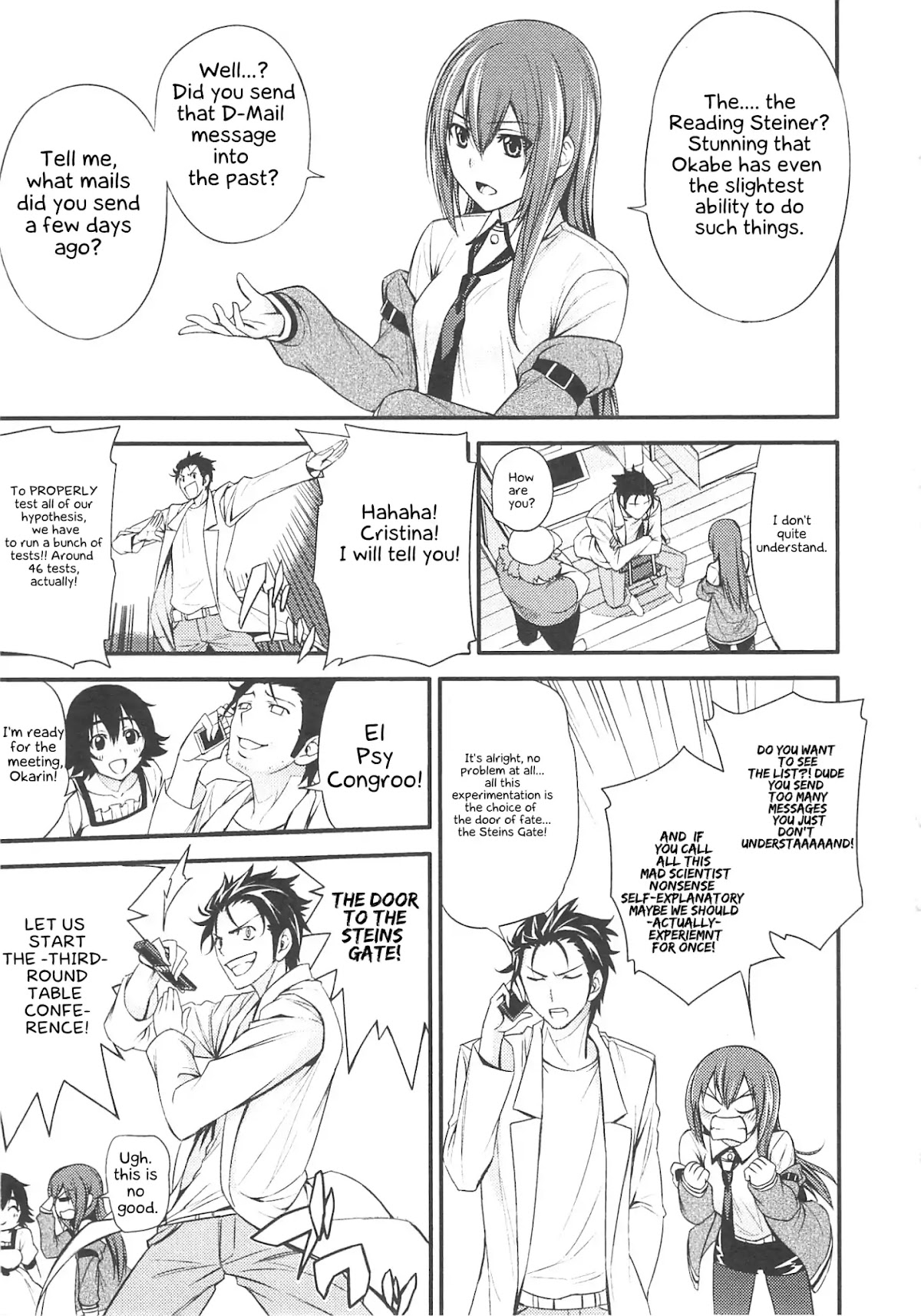 Steins;Gate - Hiyoku Renri + Nyan² Crisis ☆ Chapter 1 page 15 - Chapter 1