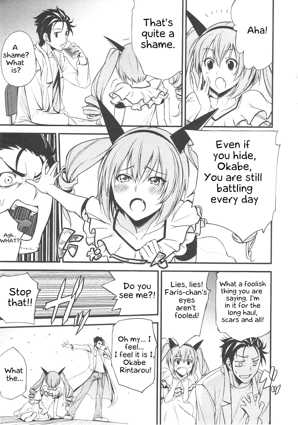 Steins;Gate - Hiyoku Renri + Nyan² Crisis ☆ Chapter 1 page 19 - Chapter 1