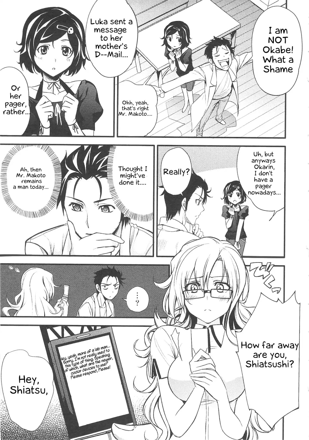 Steins;Gate - Hiyoku Renri + Nyan² Crisis ☆ Chapter 1 page 21 - Chapter 1