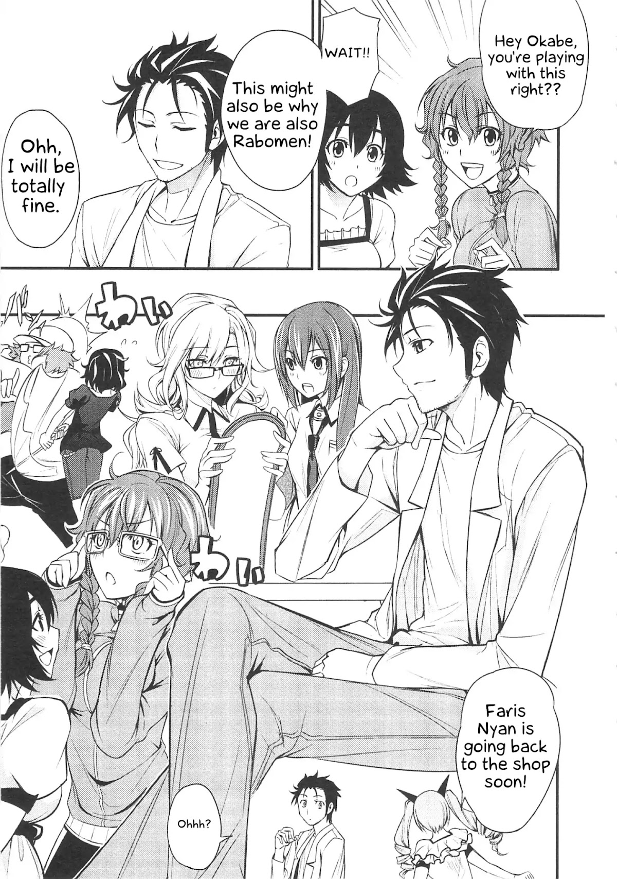 Steins;Gate - Hiyoku Renri + Nyan² Crisis ☆ Chapter 1 page 25 - Chapter 1