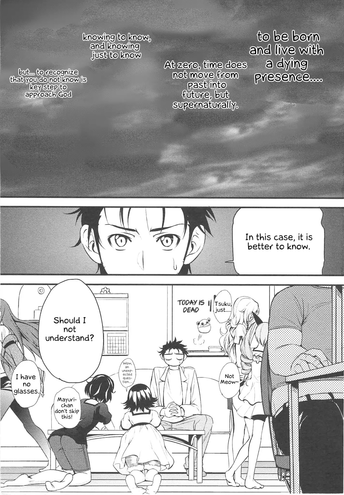 Steins;Gate - Hiyoku Renri + Nyan² Crisis ☆ Chapter 1 page 3 - Chapter 1