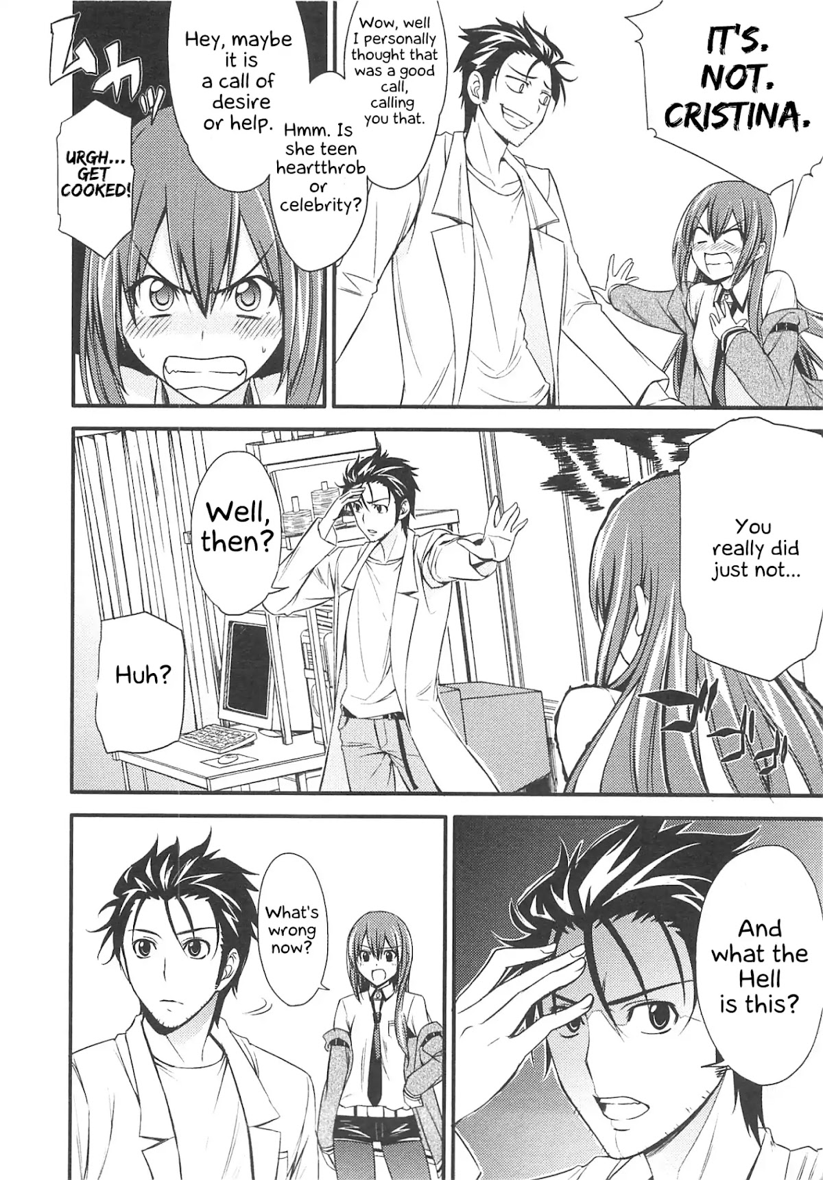 Steins;Gate - Hiyoku Renri + Nyan² Crisis ☆ Chapter 1 page 8 - Chapter 1