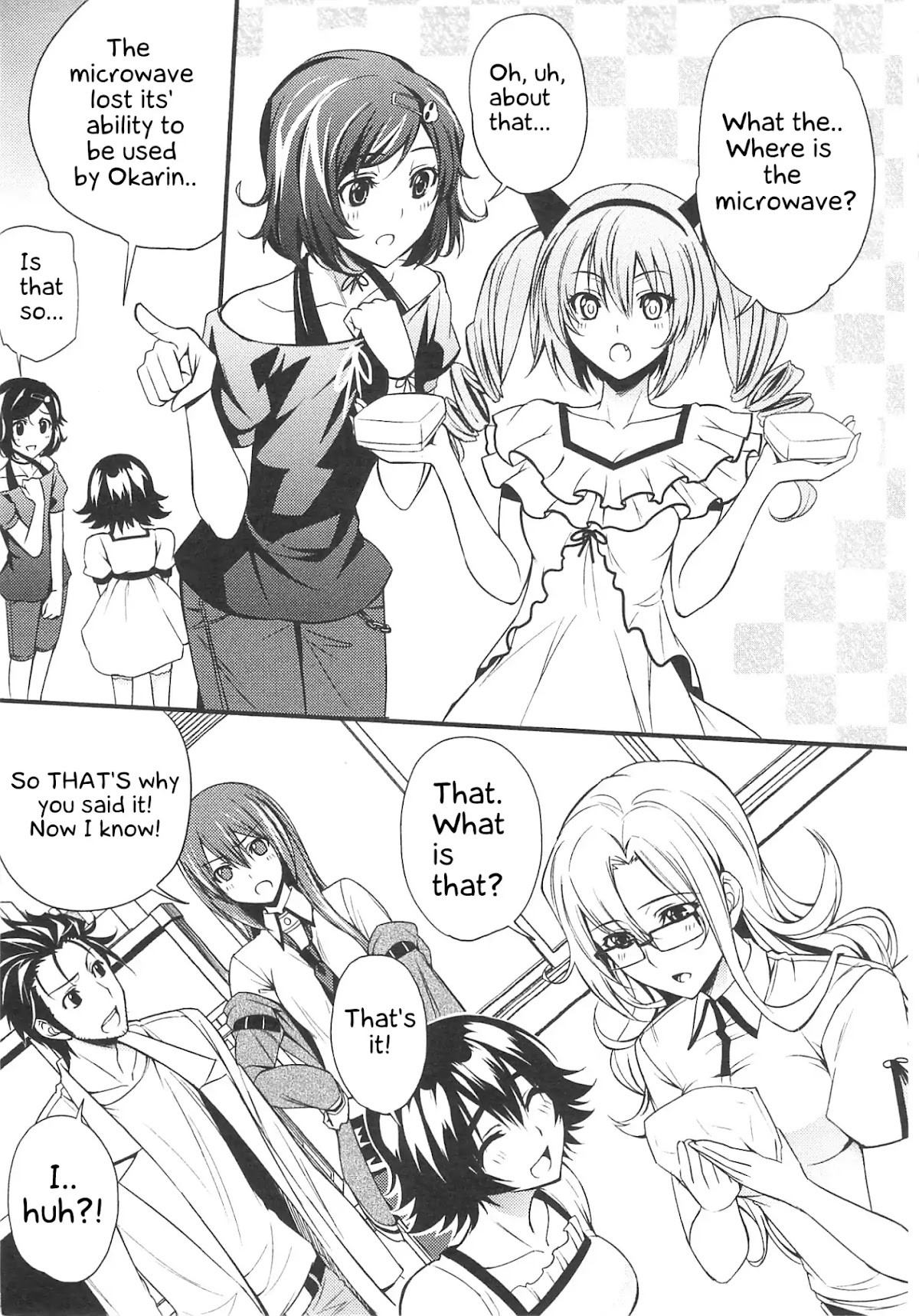 Steins;Gate - Hiyoku Renri + Nyan² Crisis ☆ Chapter 1 page 9 - Chapter 1