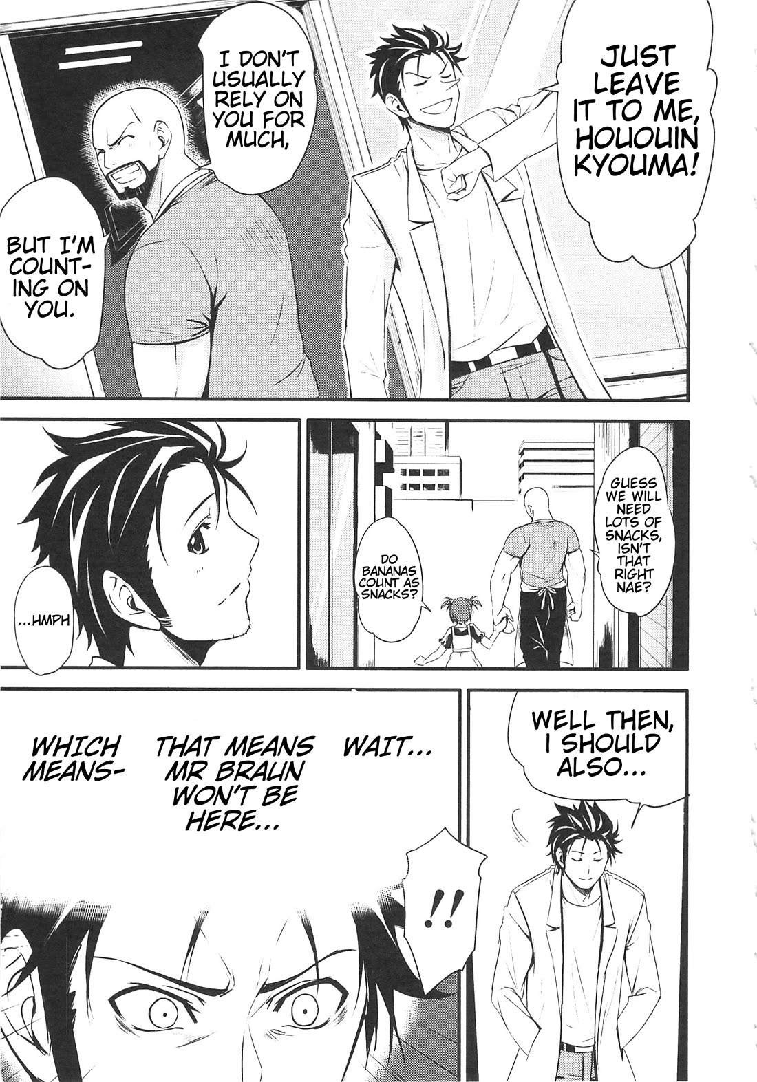 Steins;Gate - Hiyoku Renri + Nyan² Crisis ☆ Chapter 2 page 13 - Chapter 2: Menu. 2
