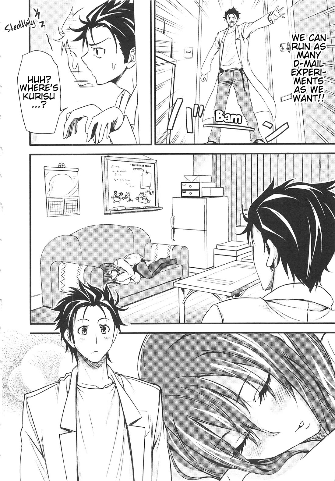 Steins;Gate - Hiyoku Renri + Nyan² Crisis ☆ Chapter 2 page 14 - Chapter 2: Menu. 2