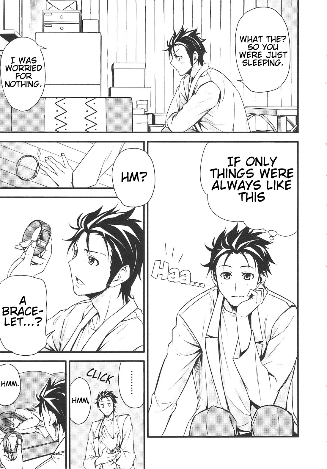 Steins;Gate - Hiyoku Renri + Nyan² Crisis ☆ Chapter 2 page 15 - Chapter 2: Menu. 2