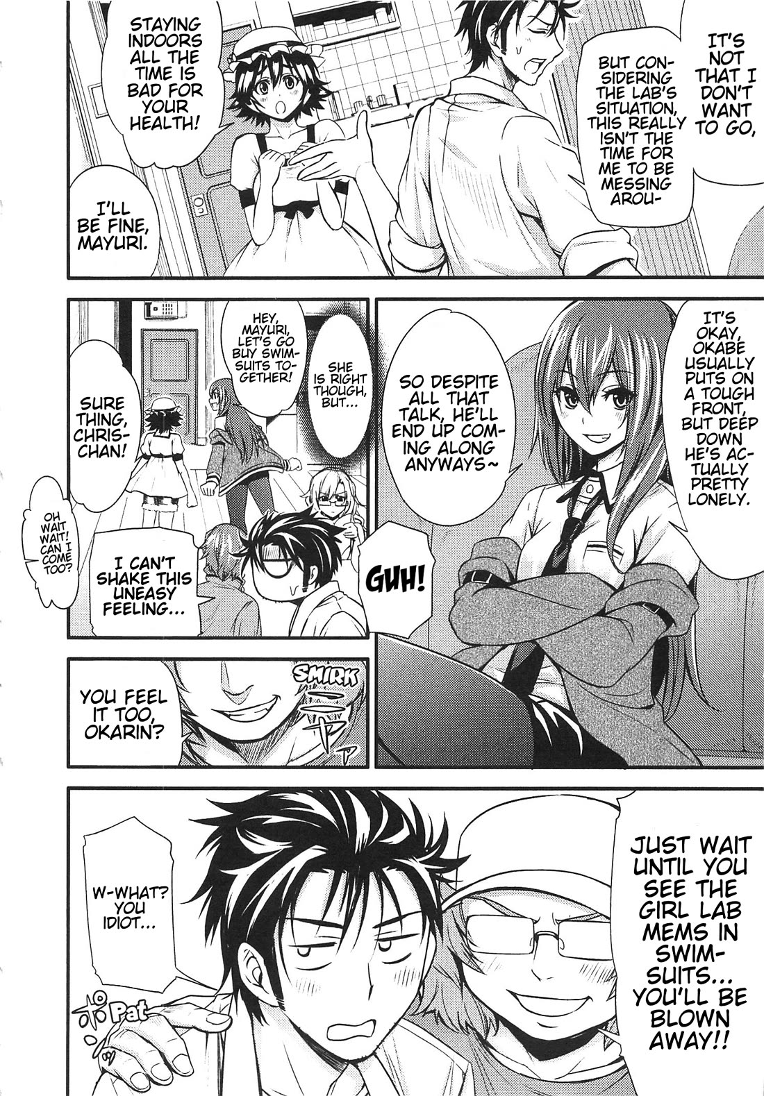 Steins;Gate - Hiyoku Renri + Nyan² Crisis ☆ Chapter 3 page 4 - Chapter 3: Menu. 3