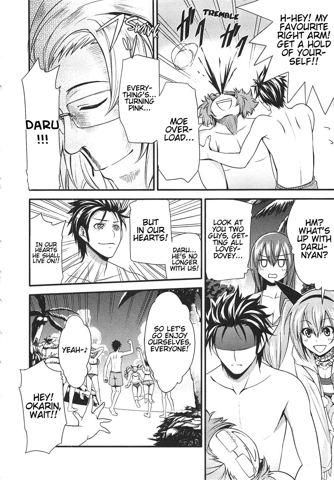 Steins;Gate - Hiyoku Renri + Nyan² Crisis ☆ Chapter 3 page 8 - Chapter 3: Menu. 3
