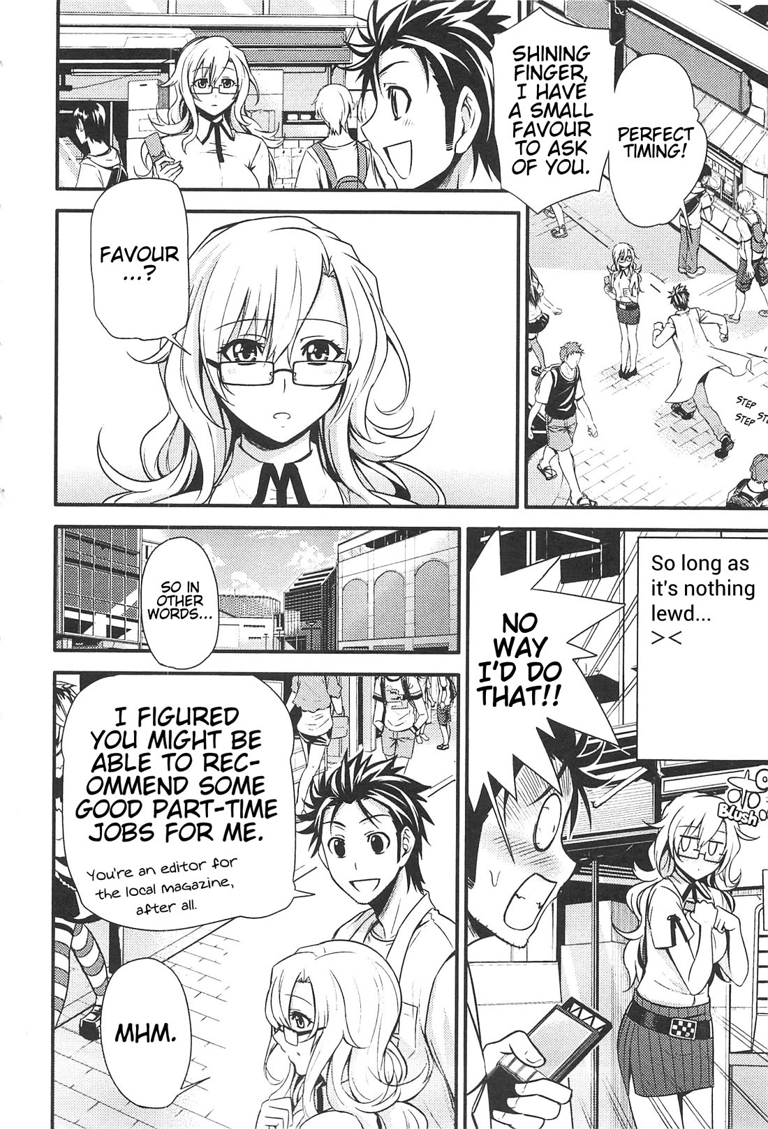 Steins;Gate - Hiyoku Renri + Nyan² Crisis ☆ Chapter 4 page 6 - Chapter 4: Menu. 4