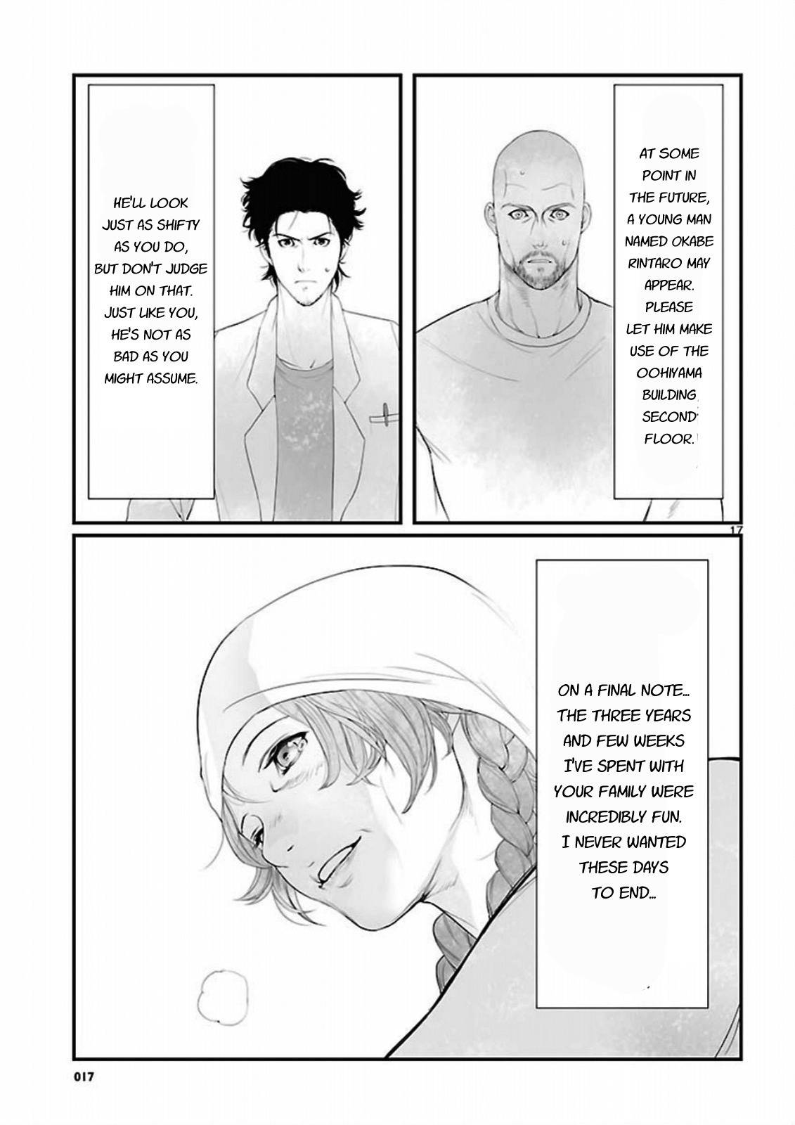 Steins;Gate - Onshuu no Brownian Motion Chapter 11 page 17 - Chapter 11