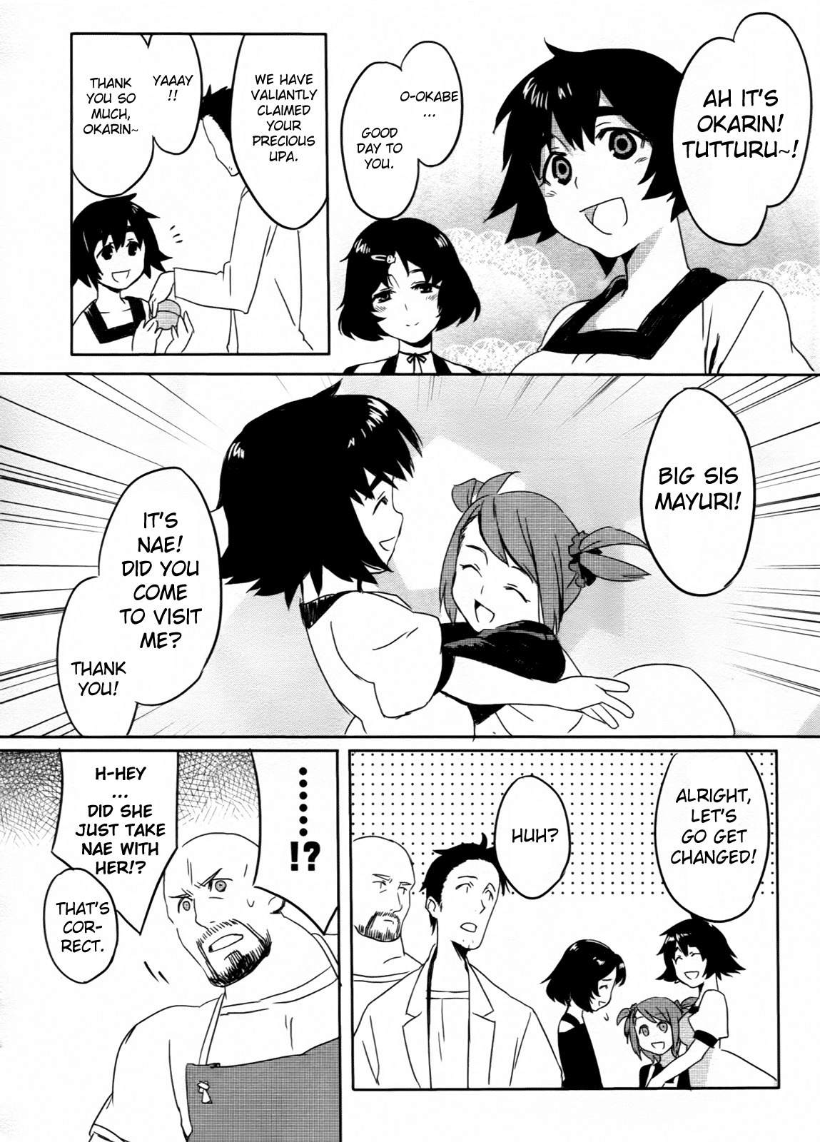 Steins;Gate - Onshuu no Brownian Motion Chapter 4.5 page 10 - Chapter 4.5: Comima Bonus Chapter + Concept Images